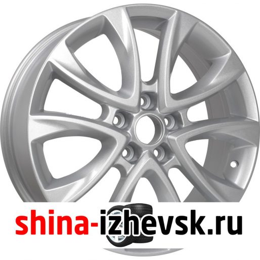 Колесный диск Replay MZ39 7.5xR17 5×114.3 ET50 DIA67.1 серебристый в Ижевске